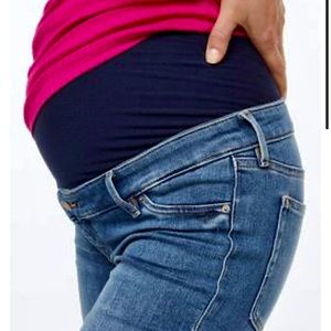 H&M MAMA Skinny High Slit Maternity Jeans Brand New!